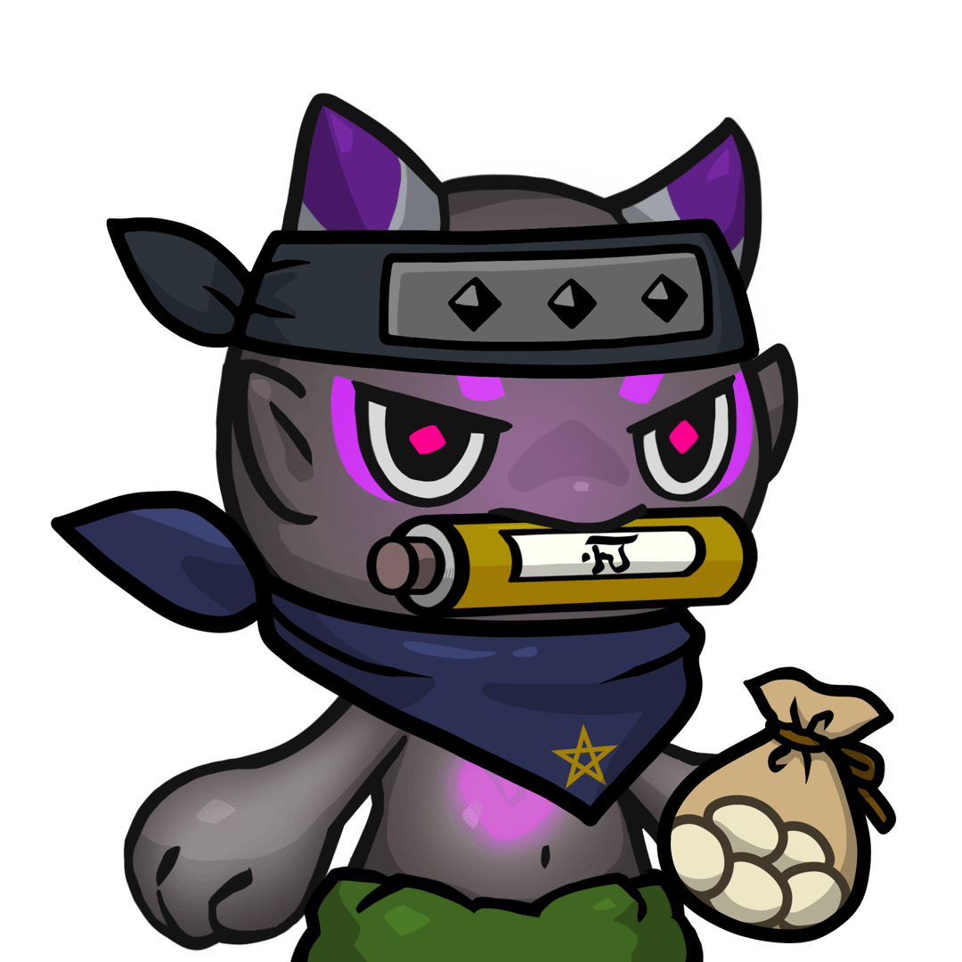 Yama-Transparent purple(scroll) #25581