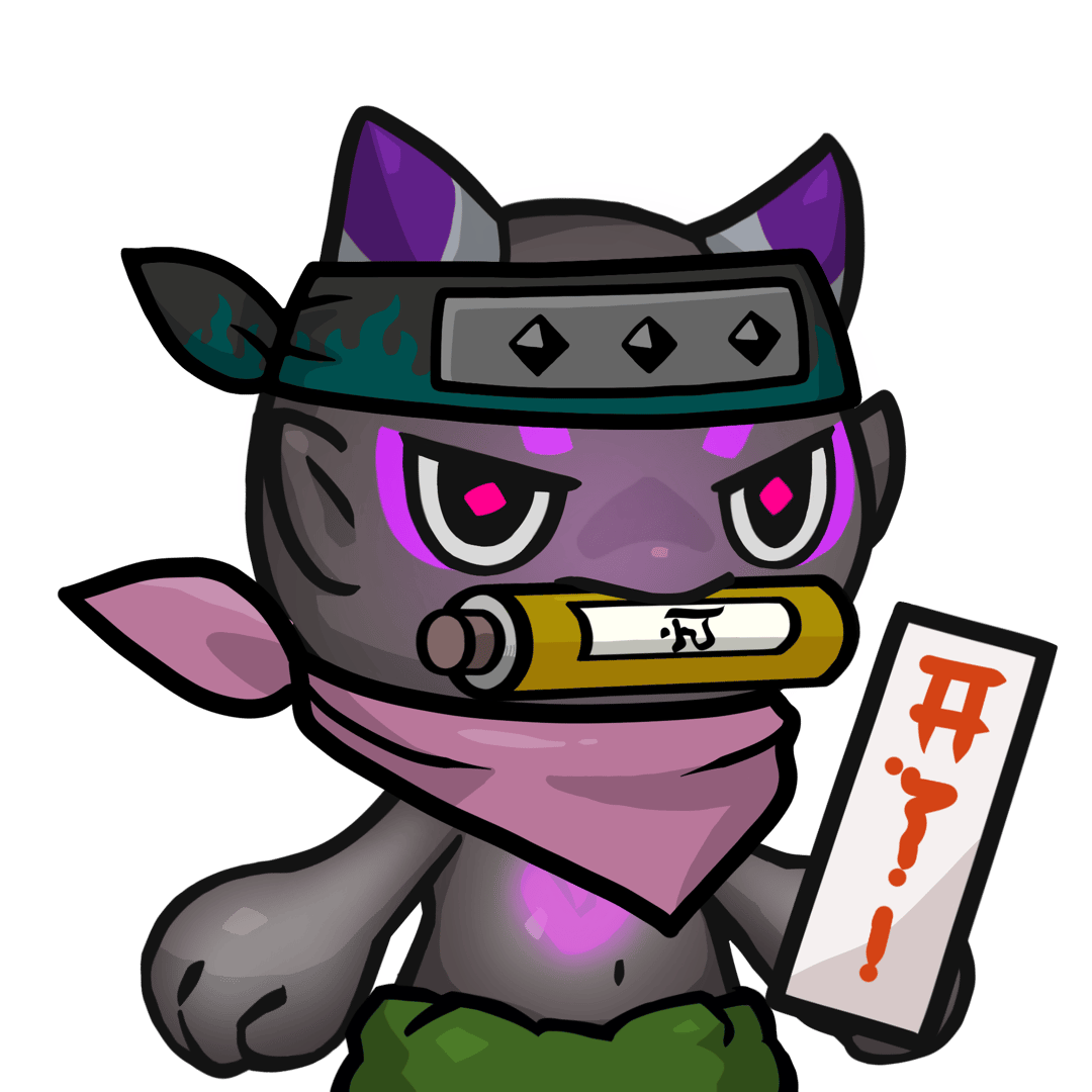 Yama-Transparent purple(scroll) #25888