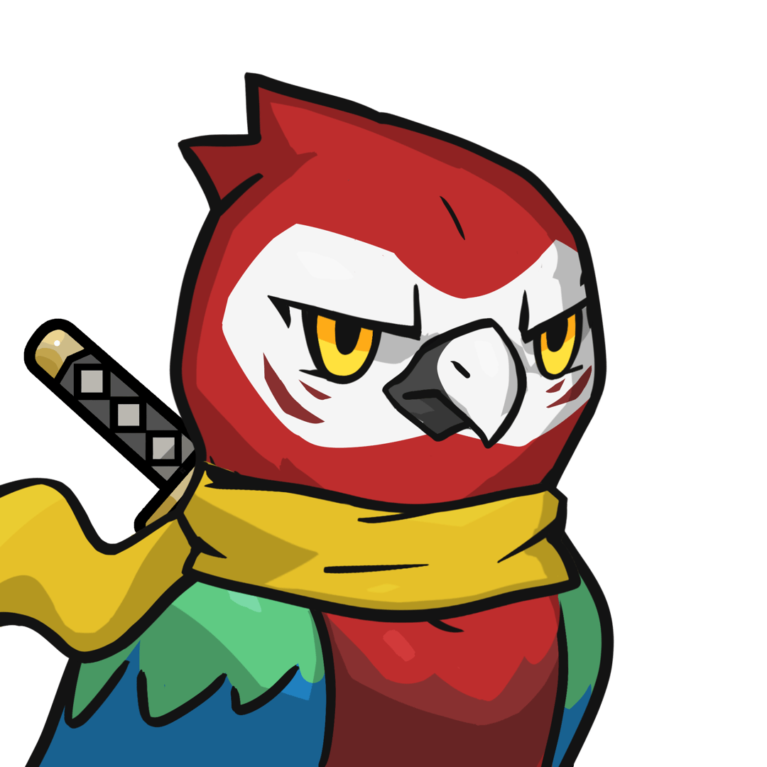 Narukami-Scarlet macaw #02597