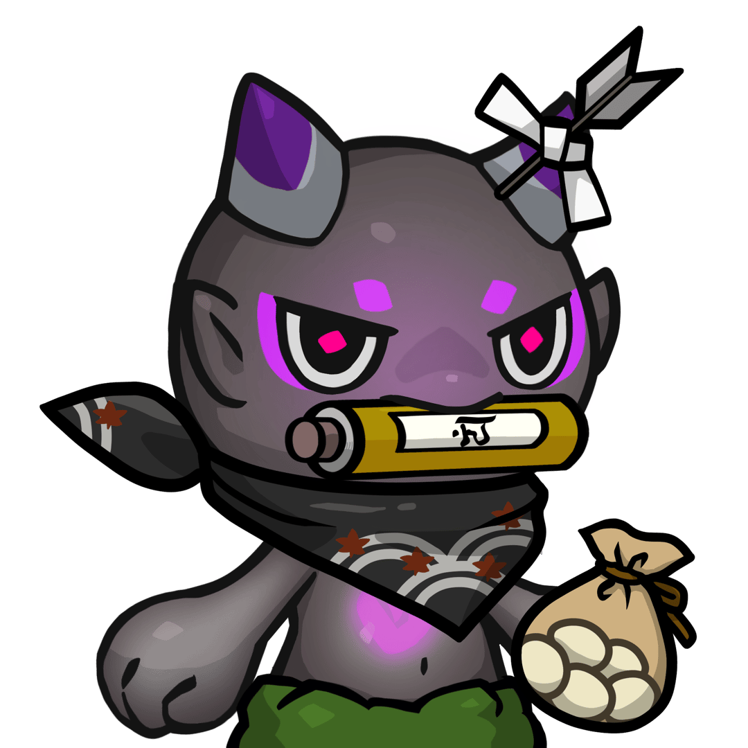 Yama-Transparent purple(scroll) #25977