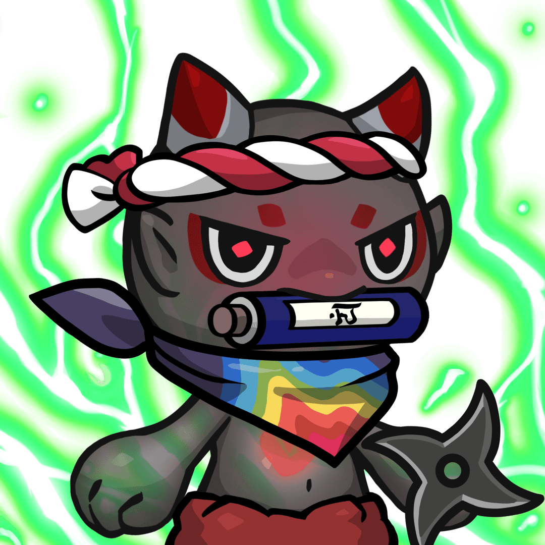 Yama-Transparent red(scroll) #25991