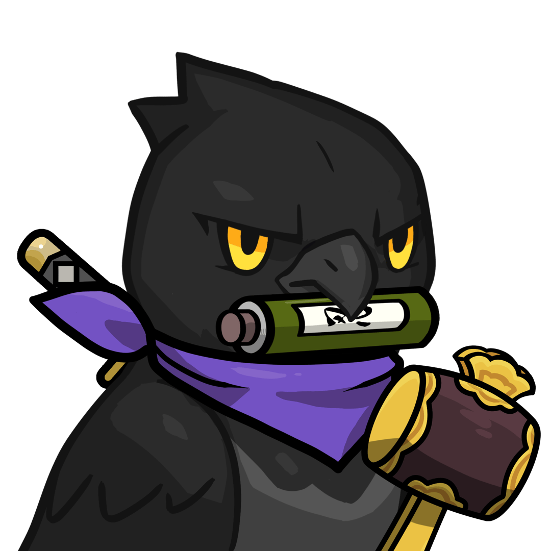 Narukami-Crow(scroll) #02664
