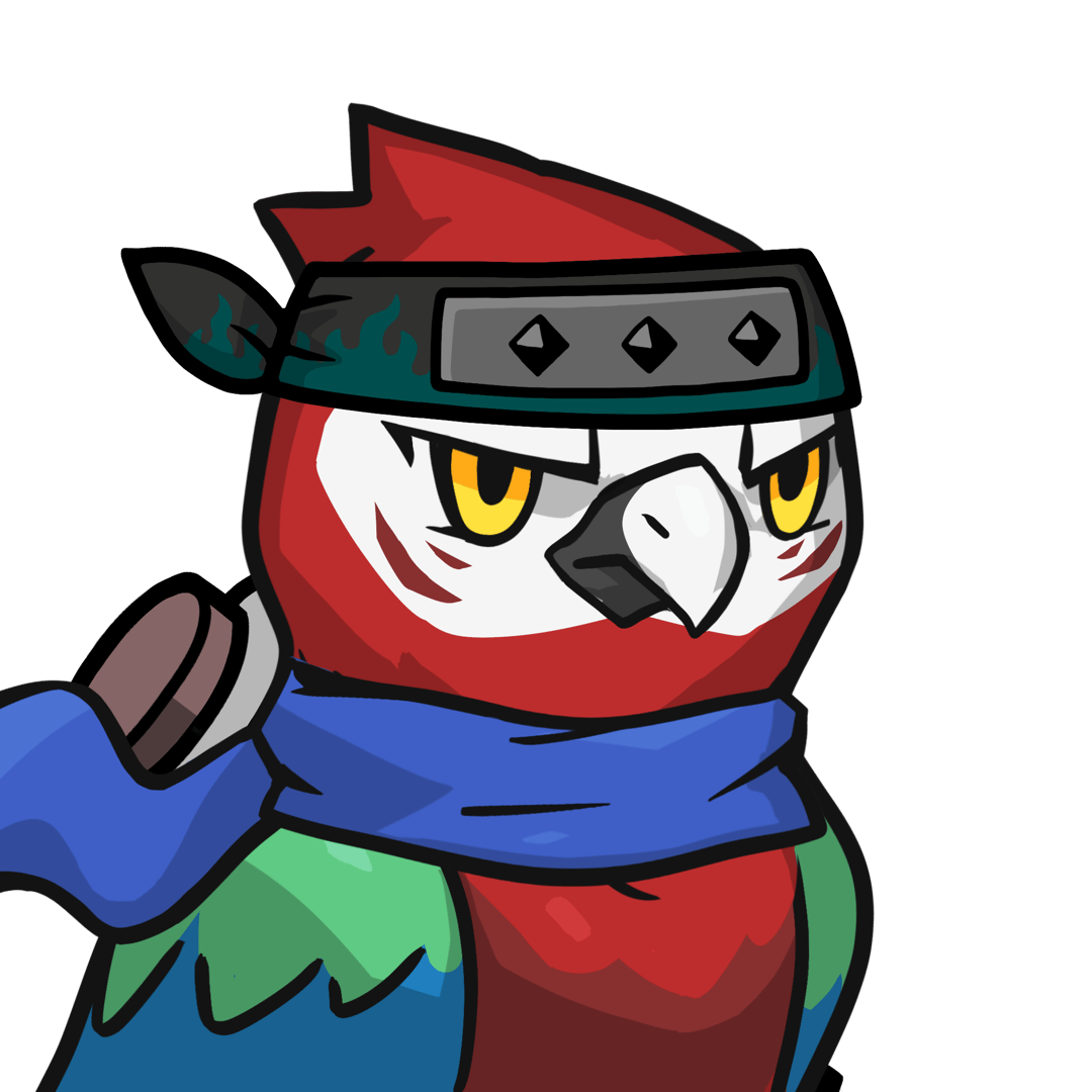 Narukami-Scarlet macaw #03027