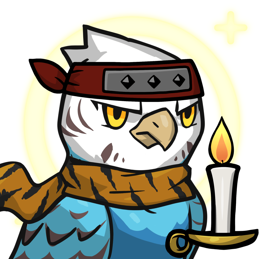 Narukami-Blue budgie #03172