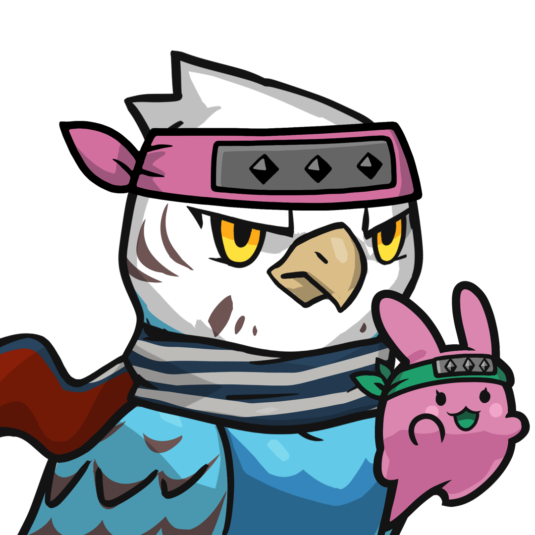 Narukami-Blue budgie #03307