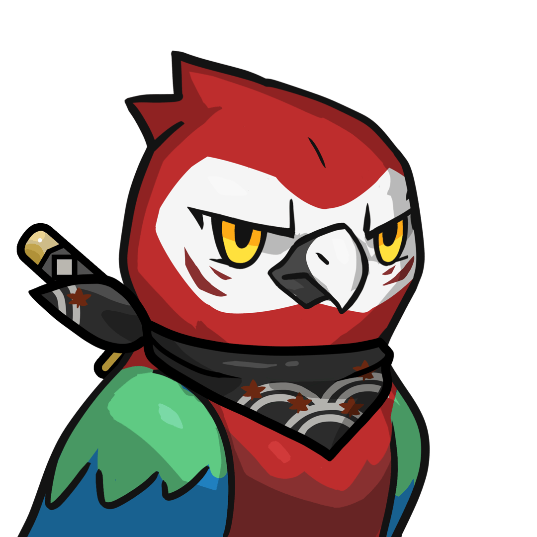 Narukami-Scarlet macaw #03427