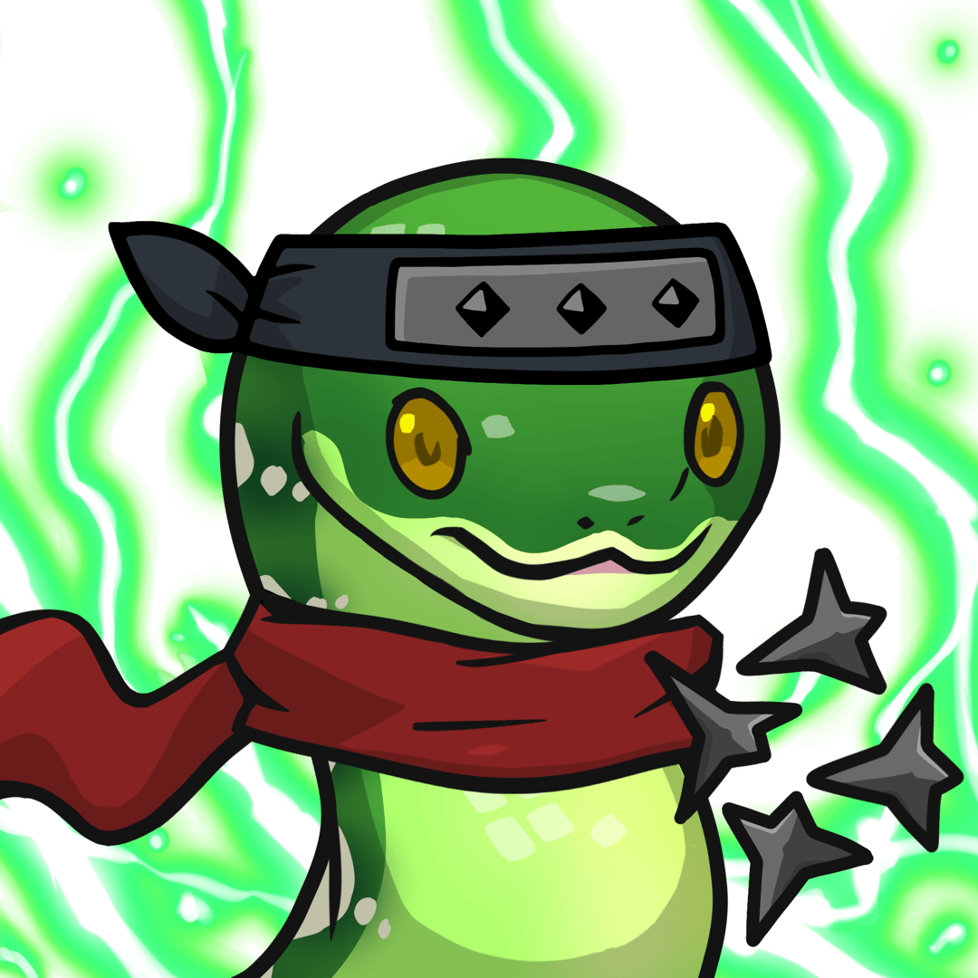 Orochi-Cute little greenie #03464