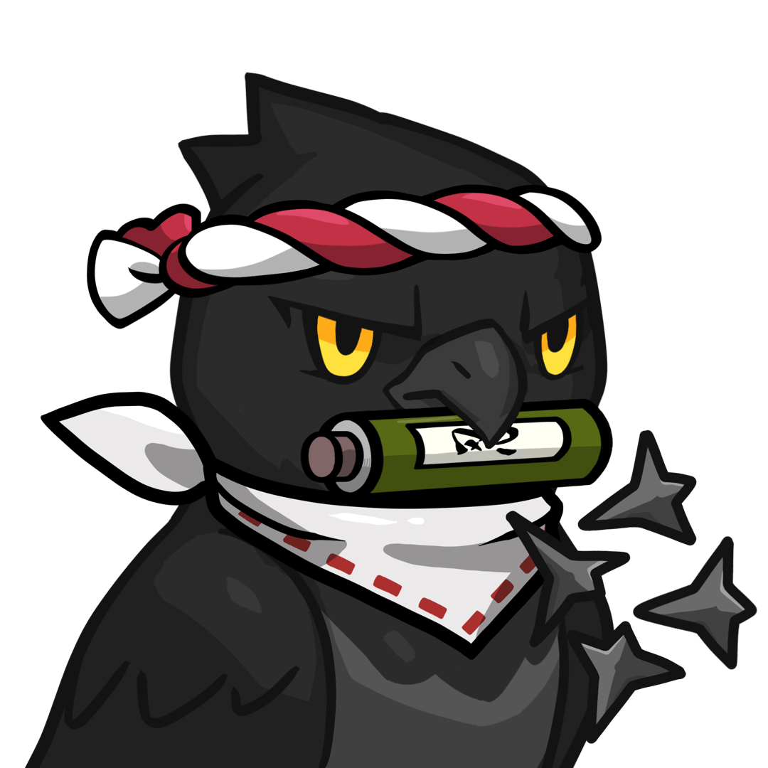 Narukami-Crow(scroll) #03517
