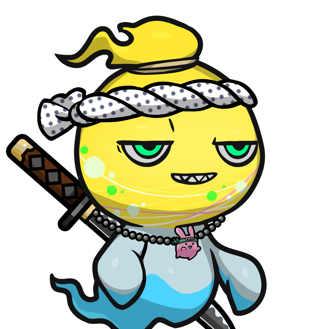 Mitama-Water balloon yo-yo(yellow) #00398