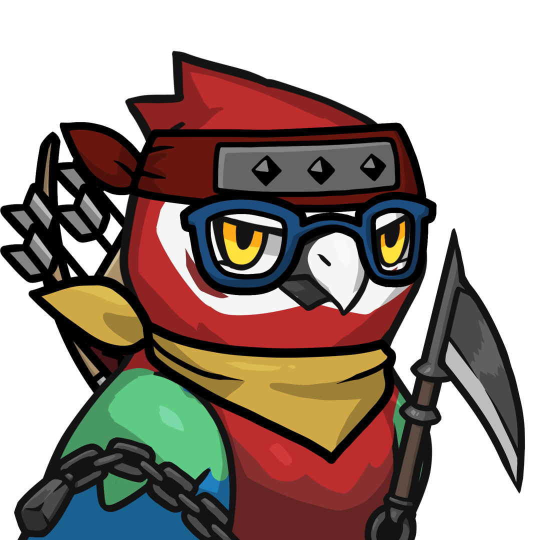 Narukami-Scarlet macaw #04151