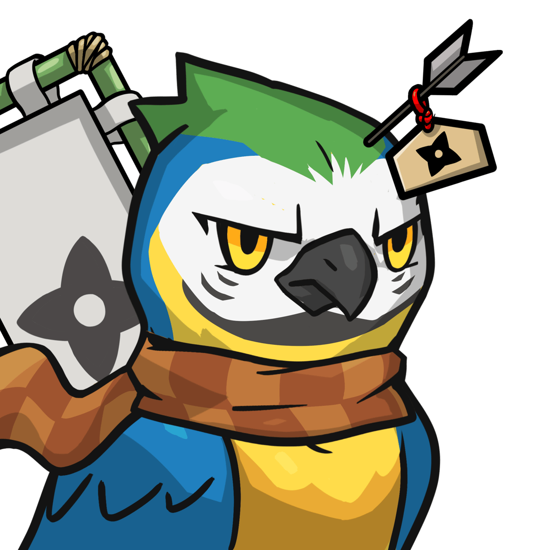 Narukami-Blue-and-white macaw #04192