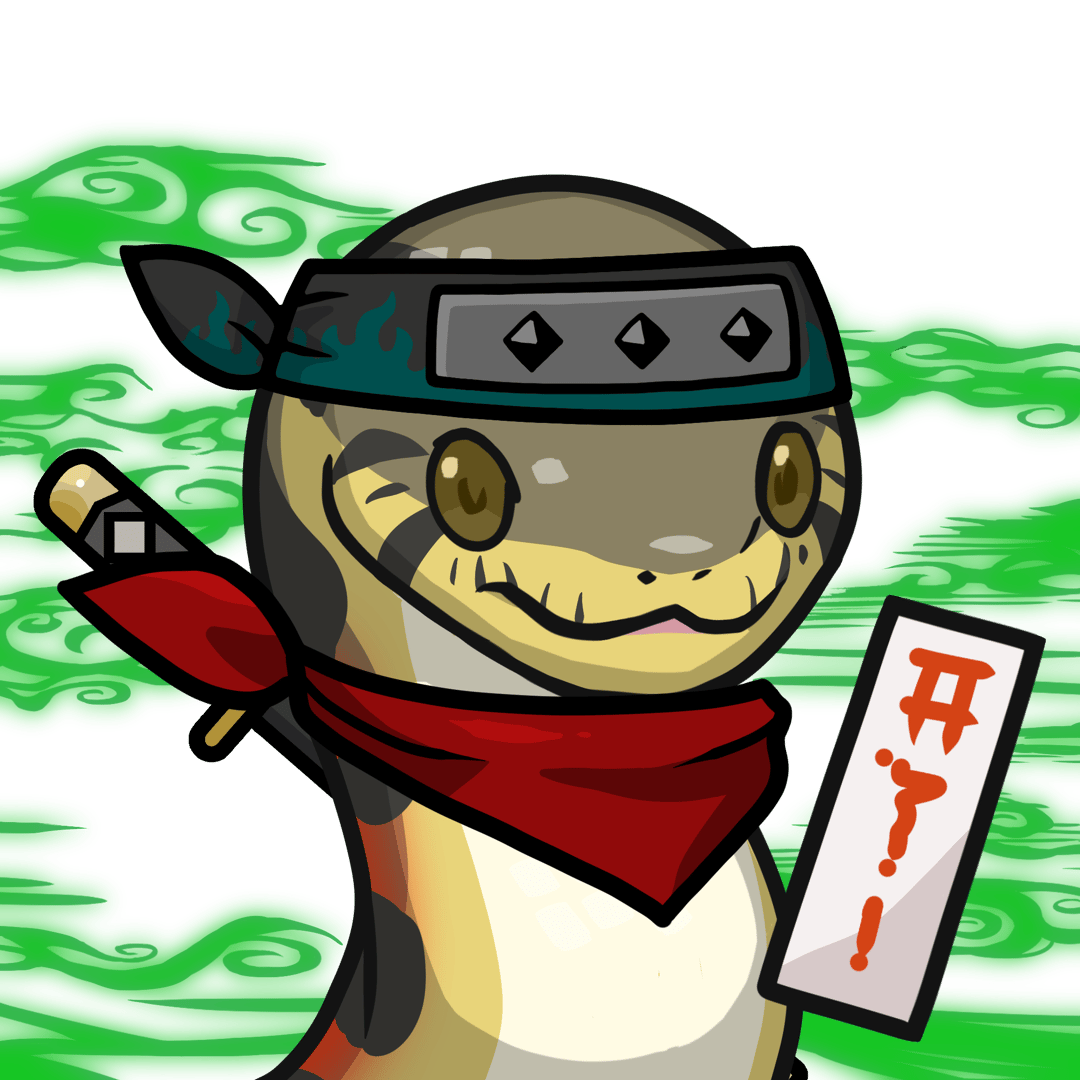 Orochi-Ringed grass snake #04319