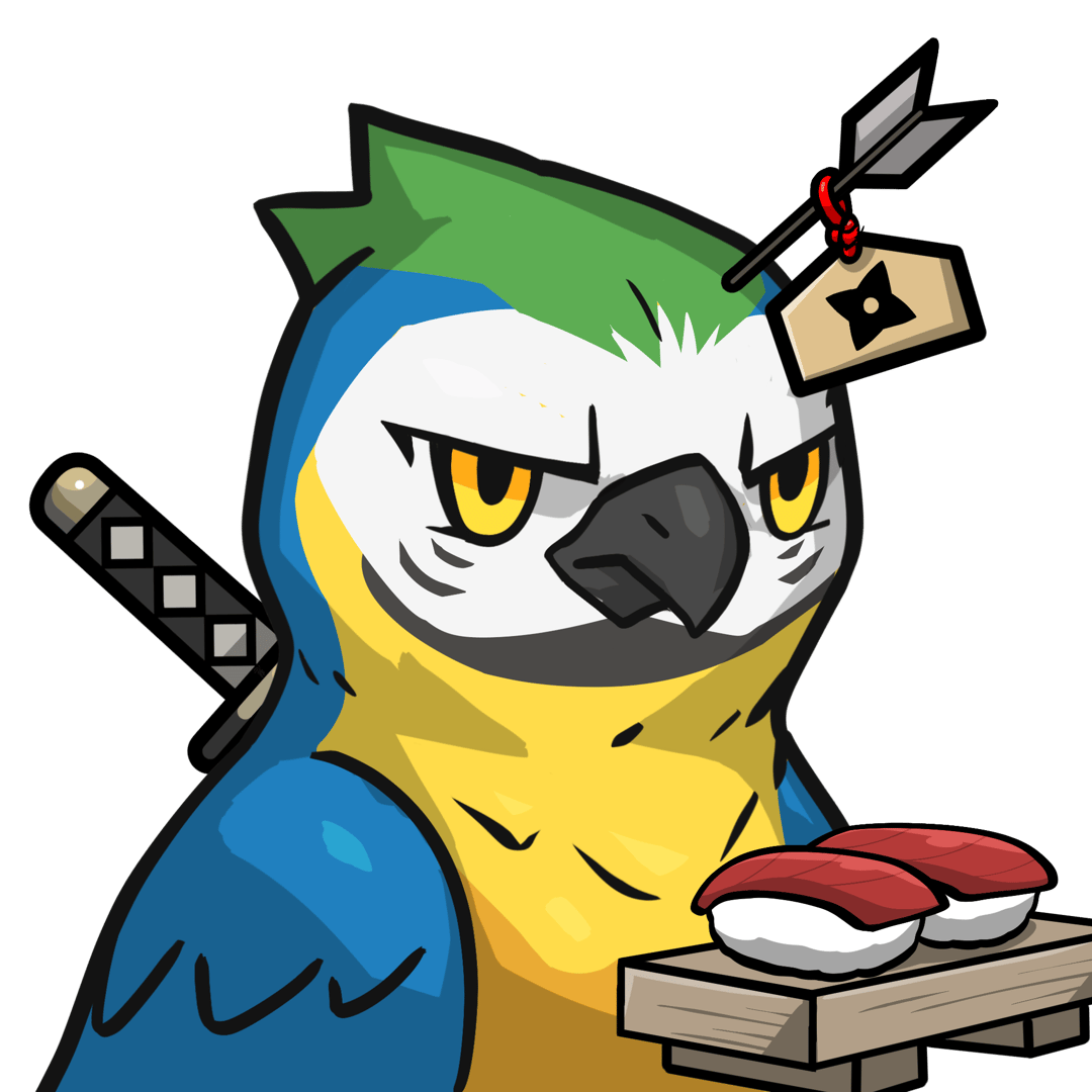 Narukami-Blue-and-white macaw #04339