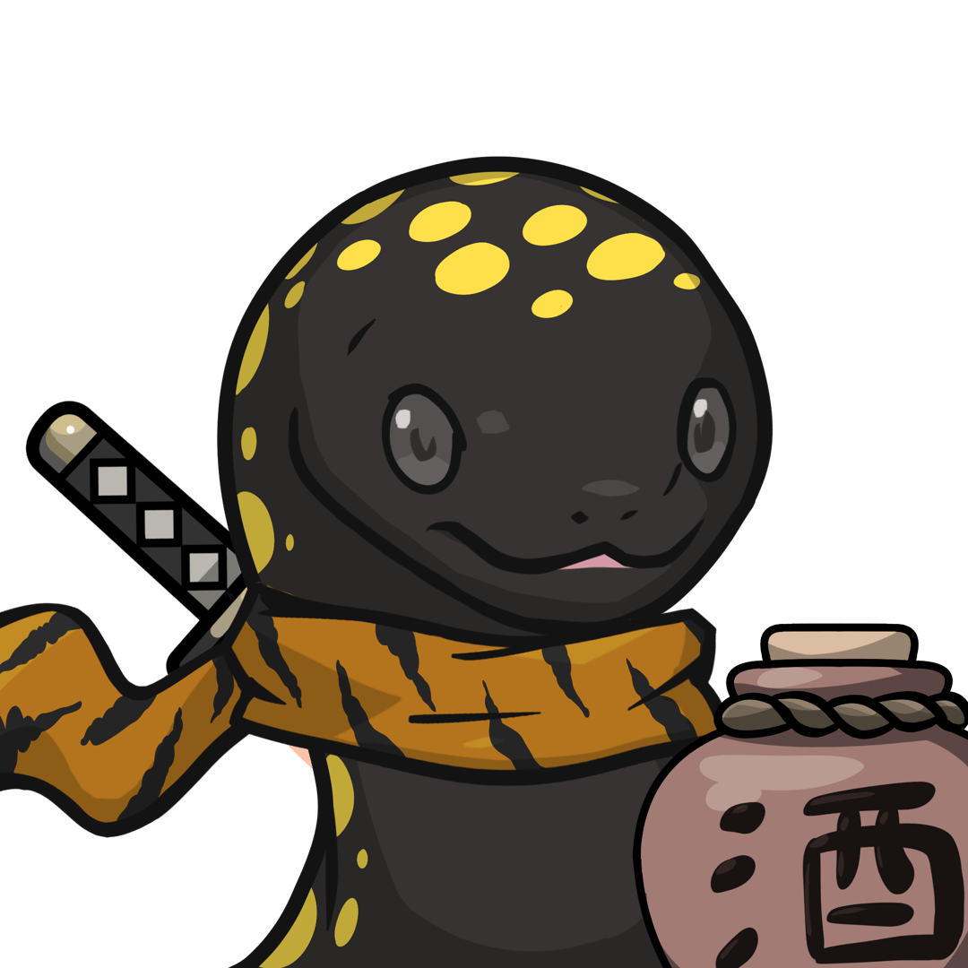 Orochi-Pointed salamander #04493
