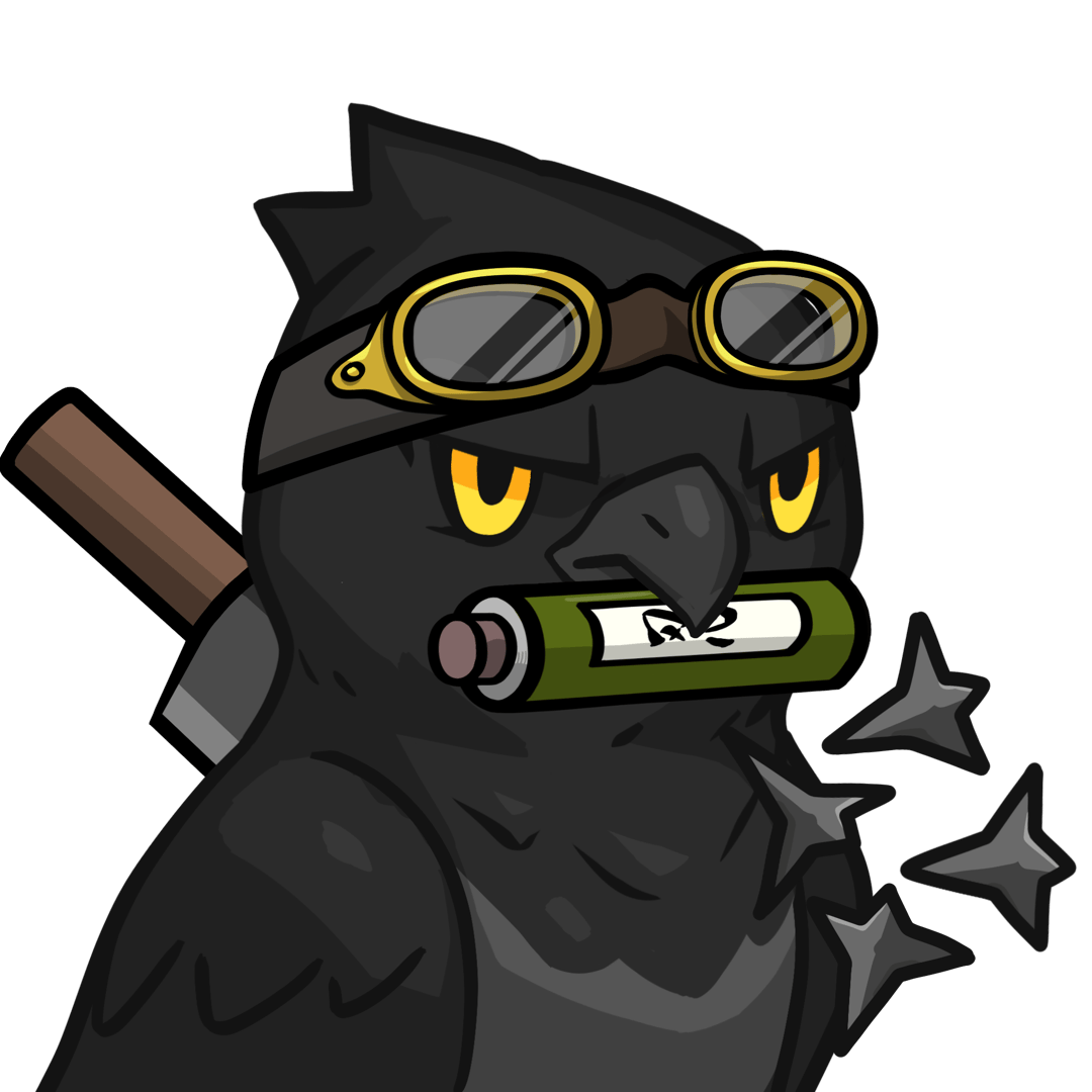 Narukami-Crow(scroll) #04496