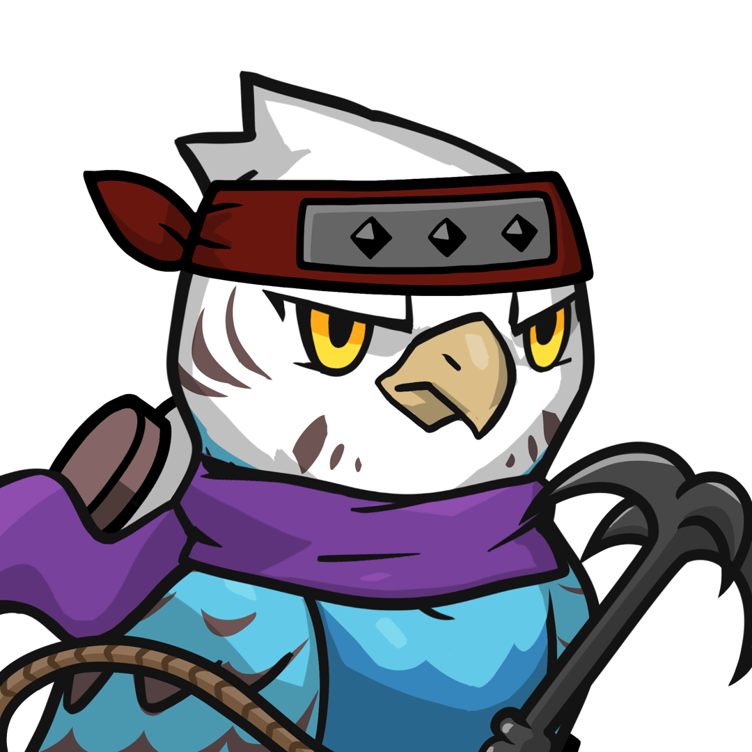 Narukami-Blue budgie #04499