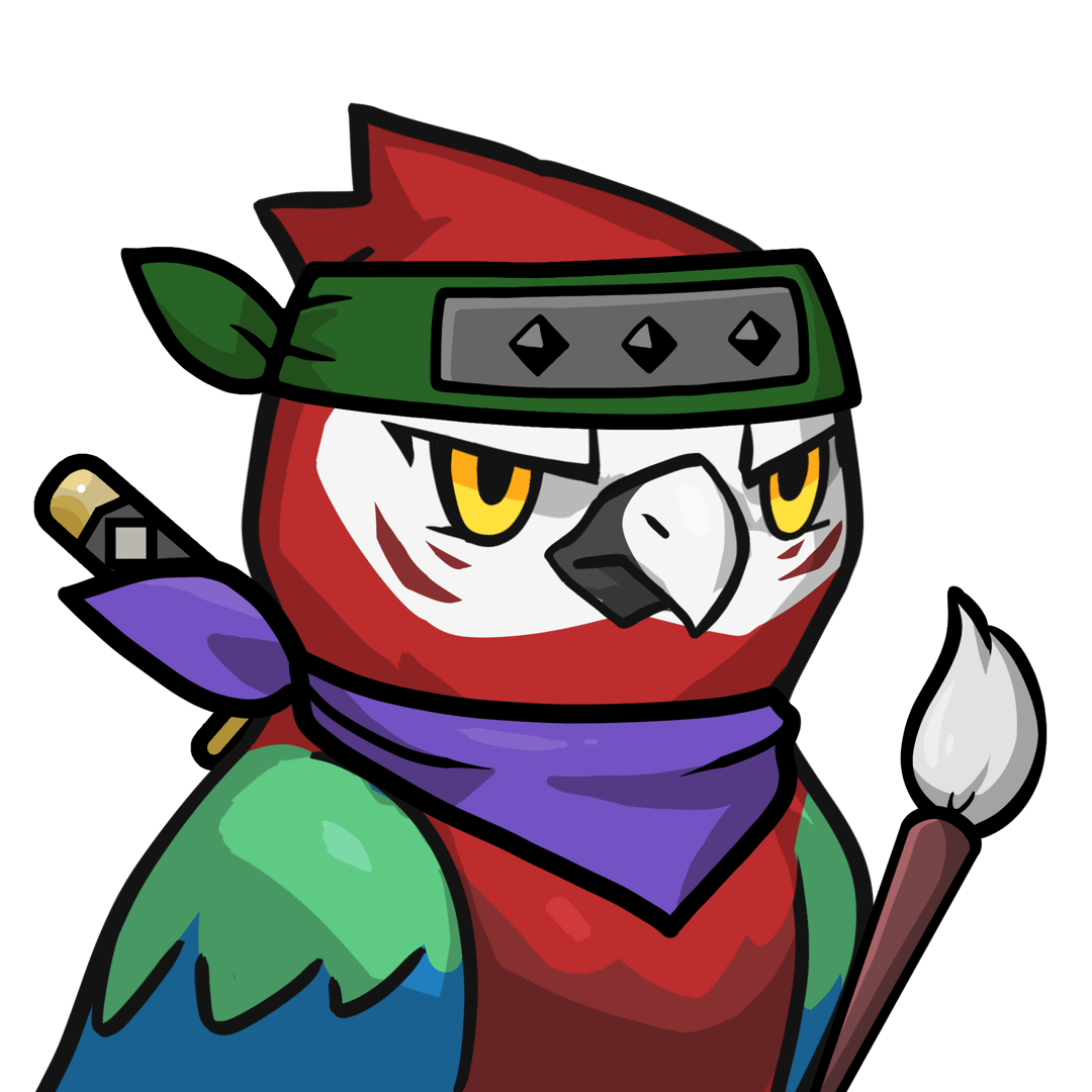 Narukami-Scarlet macaw #04694