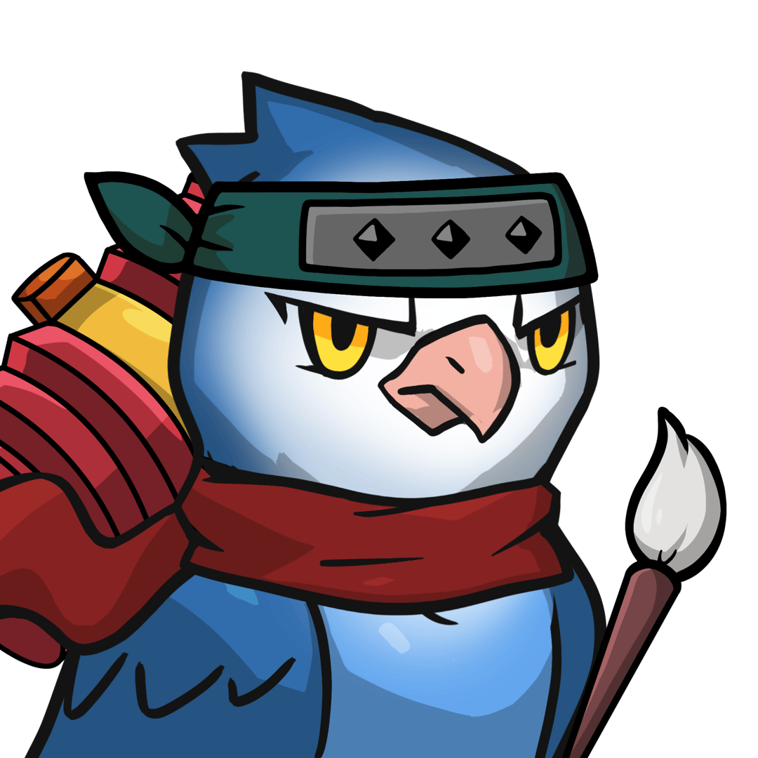 Narukami-Rosy-faced lovebird(blue) #05123