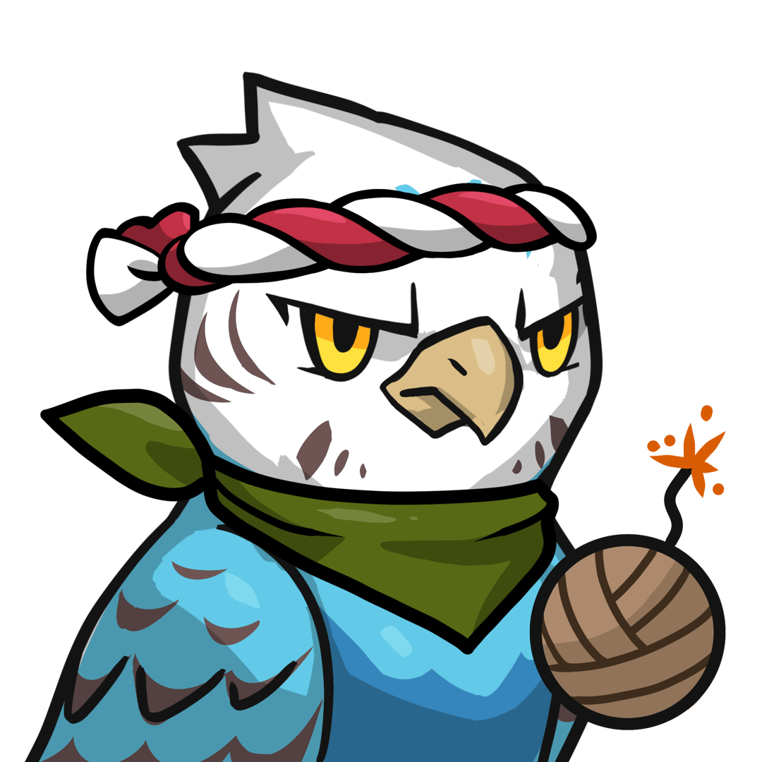Narukami-Blue budgie #05274