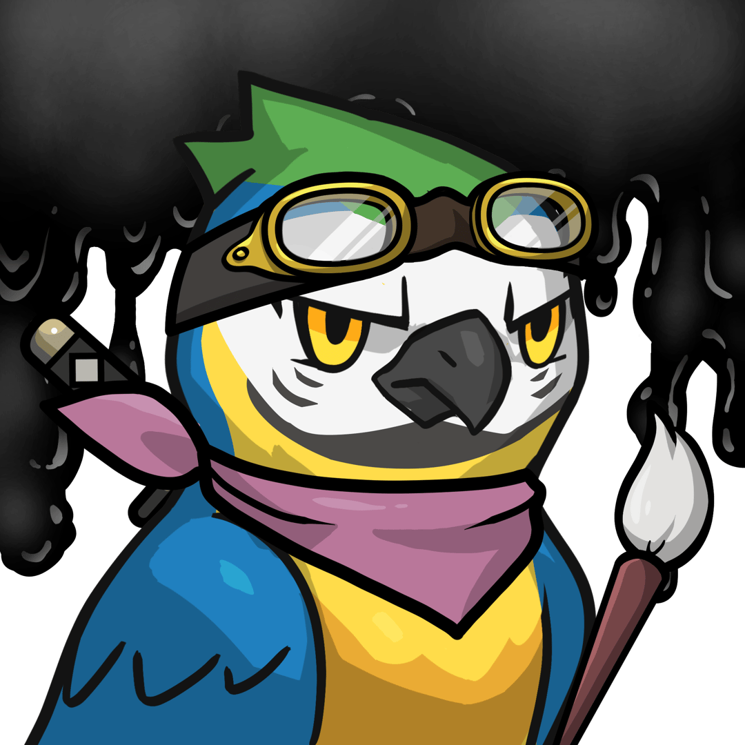 Narukami-Blue-and-white macaw #05397