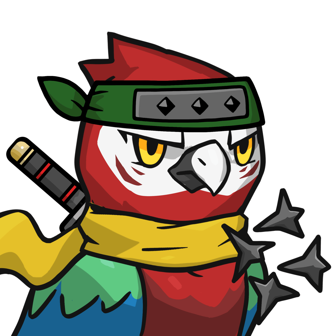 Narukami-Scarlet macaw #05683