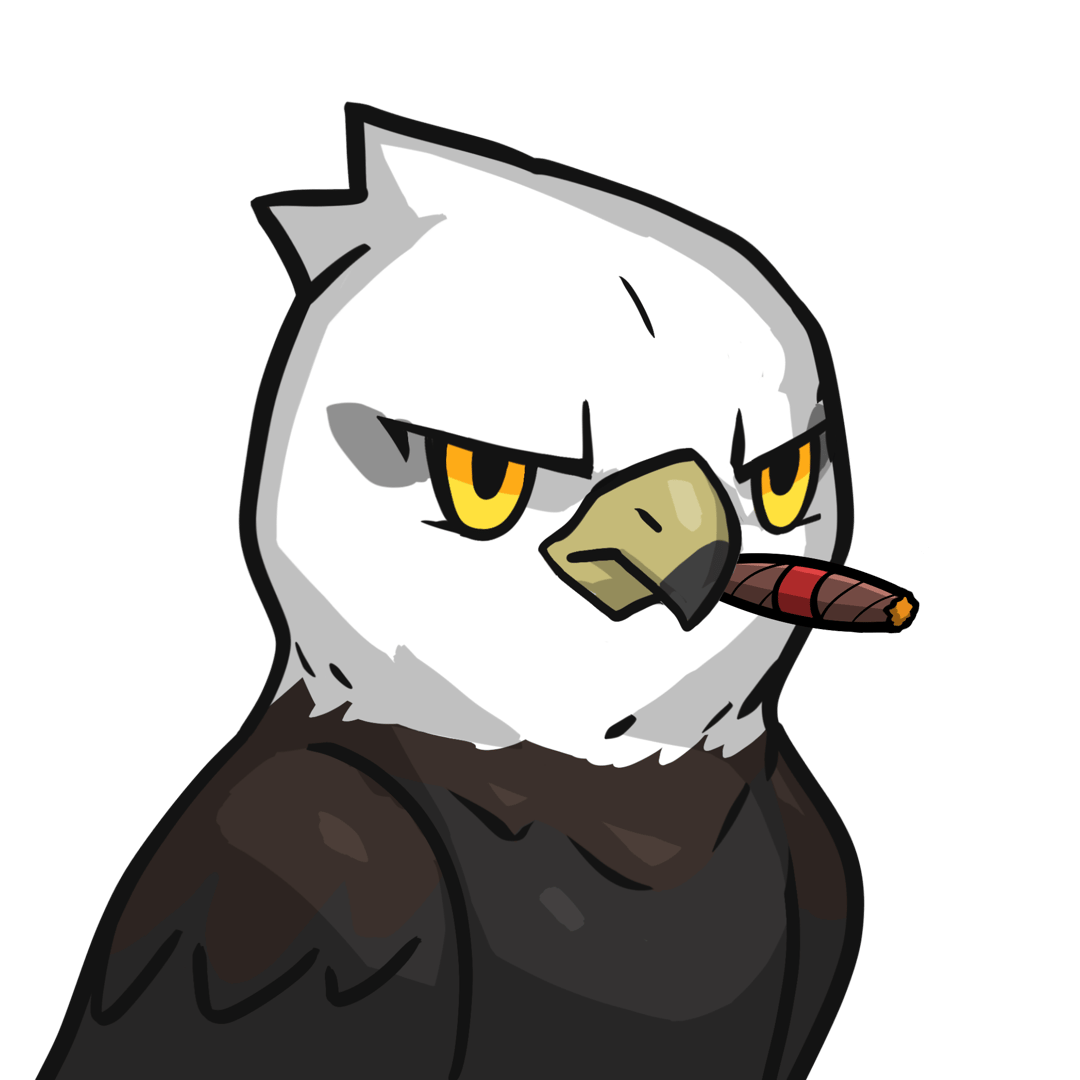 ［Locked］Narukami-Bald eagle(cigar) #00006