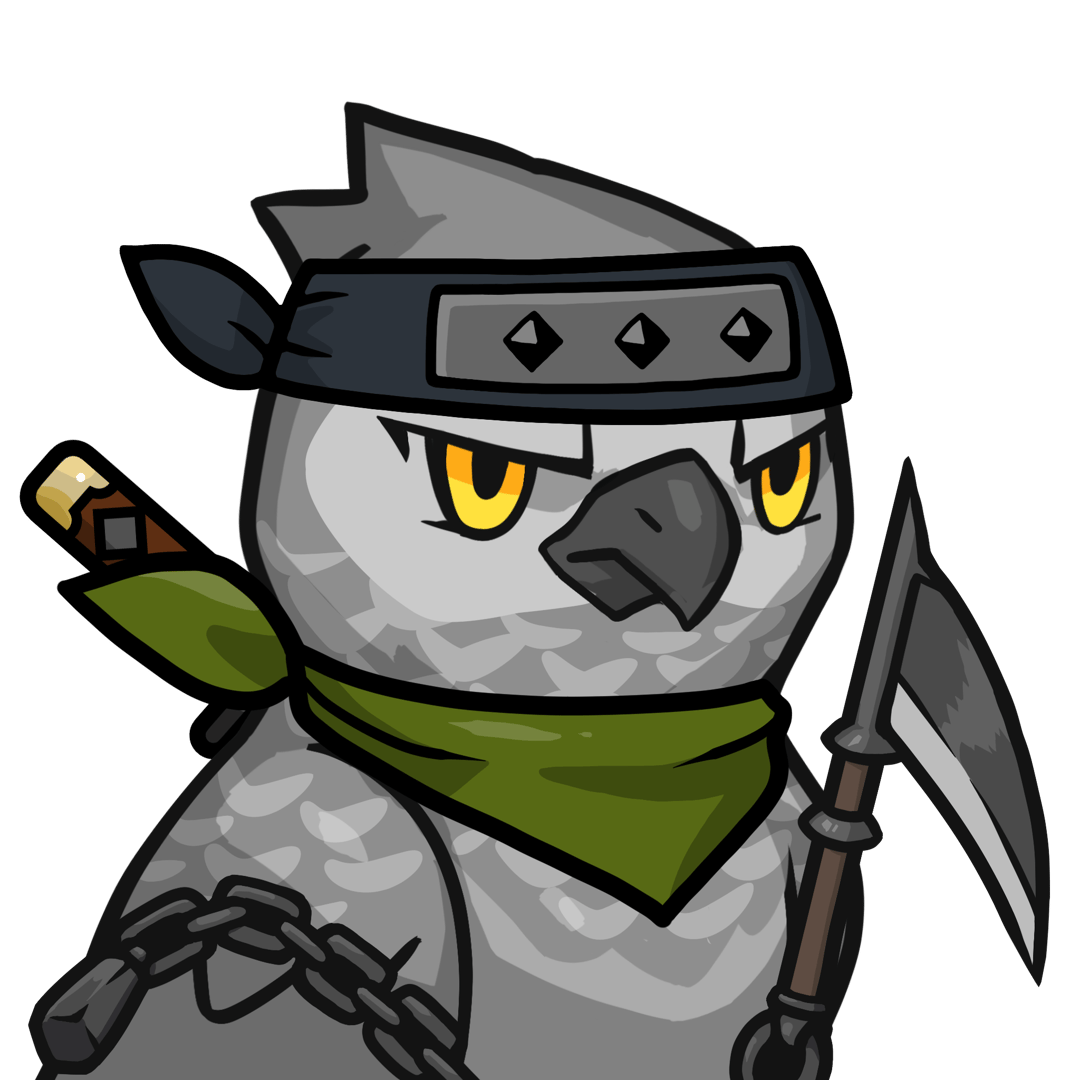 Narukami-Grey parrot #06137