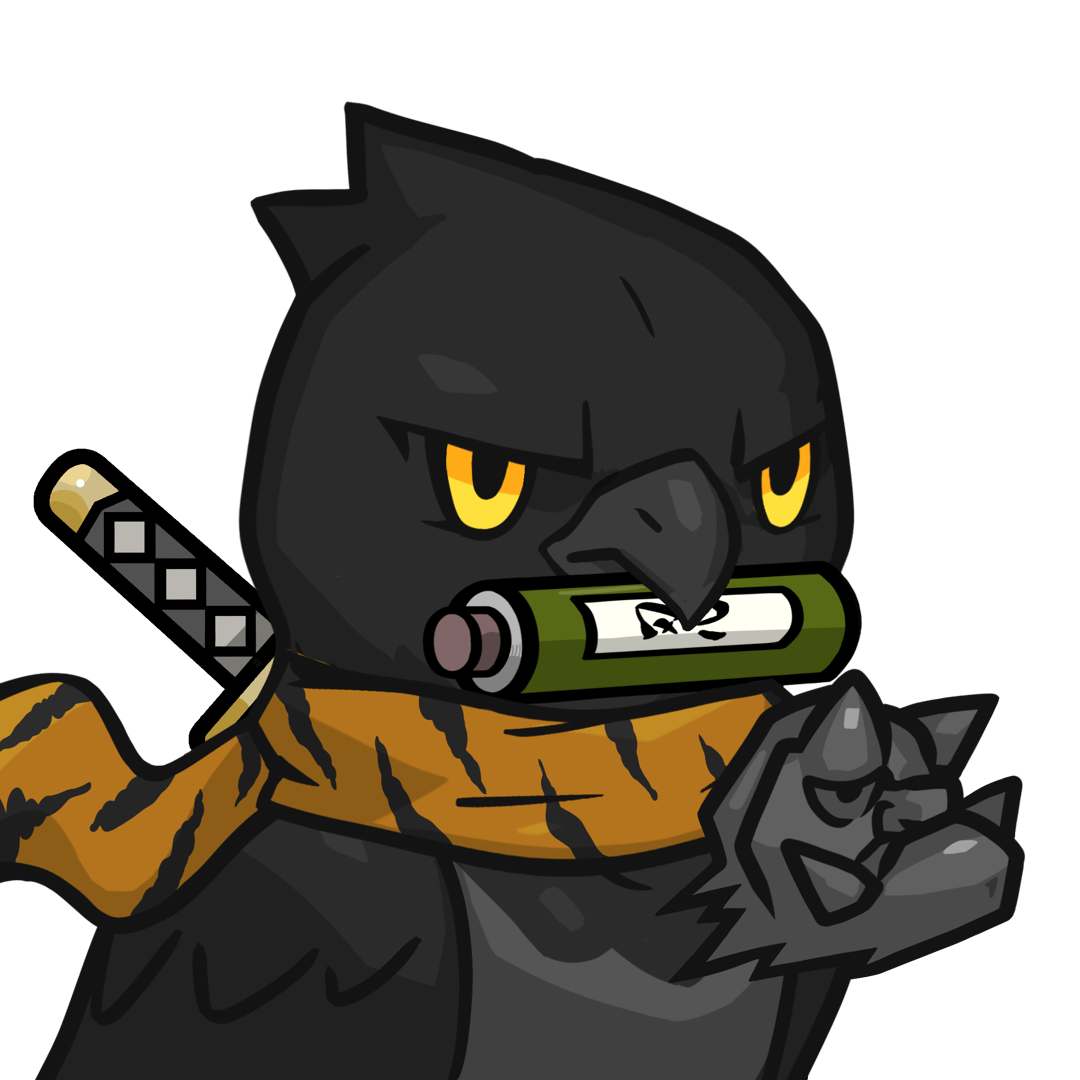Narukami-Crow(scroll) #06373