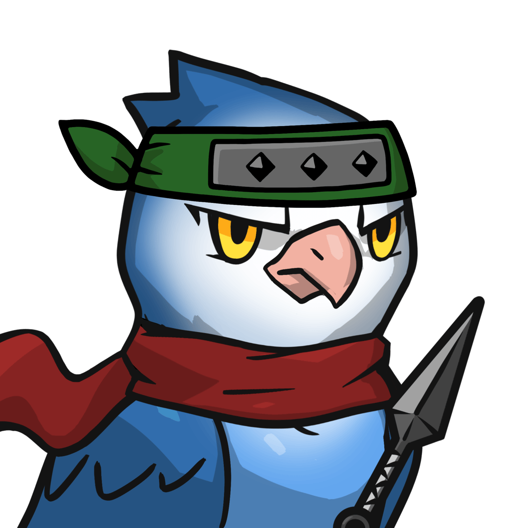Narukami-Rosy-faced lovebird(blue) #06484