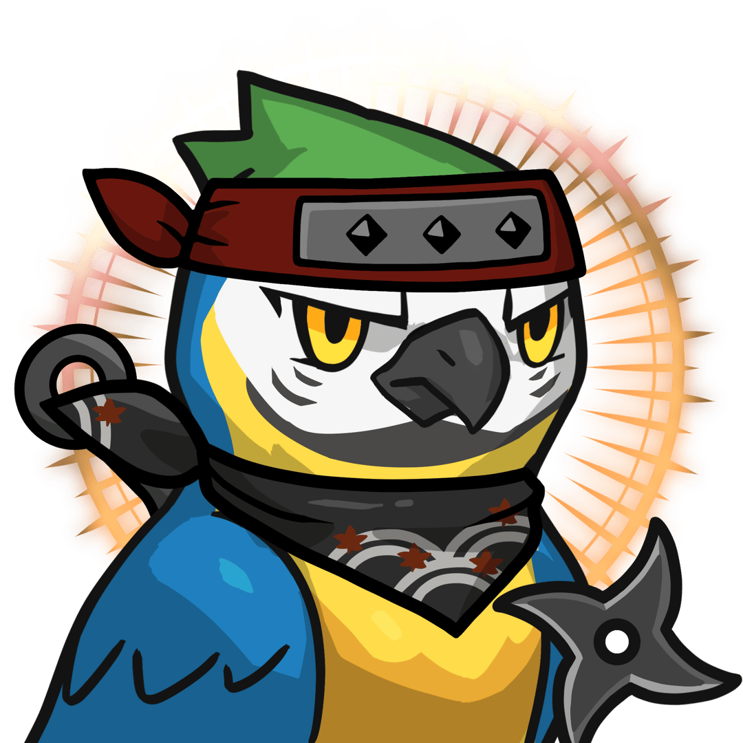 Narukami-Blue-and-white macaw #06523