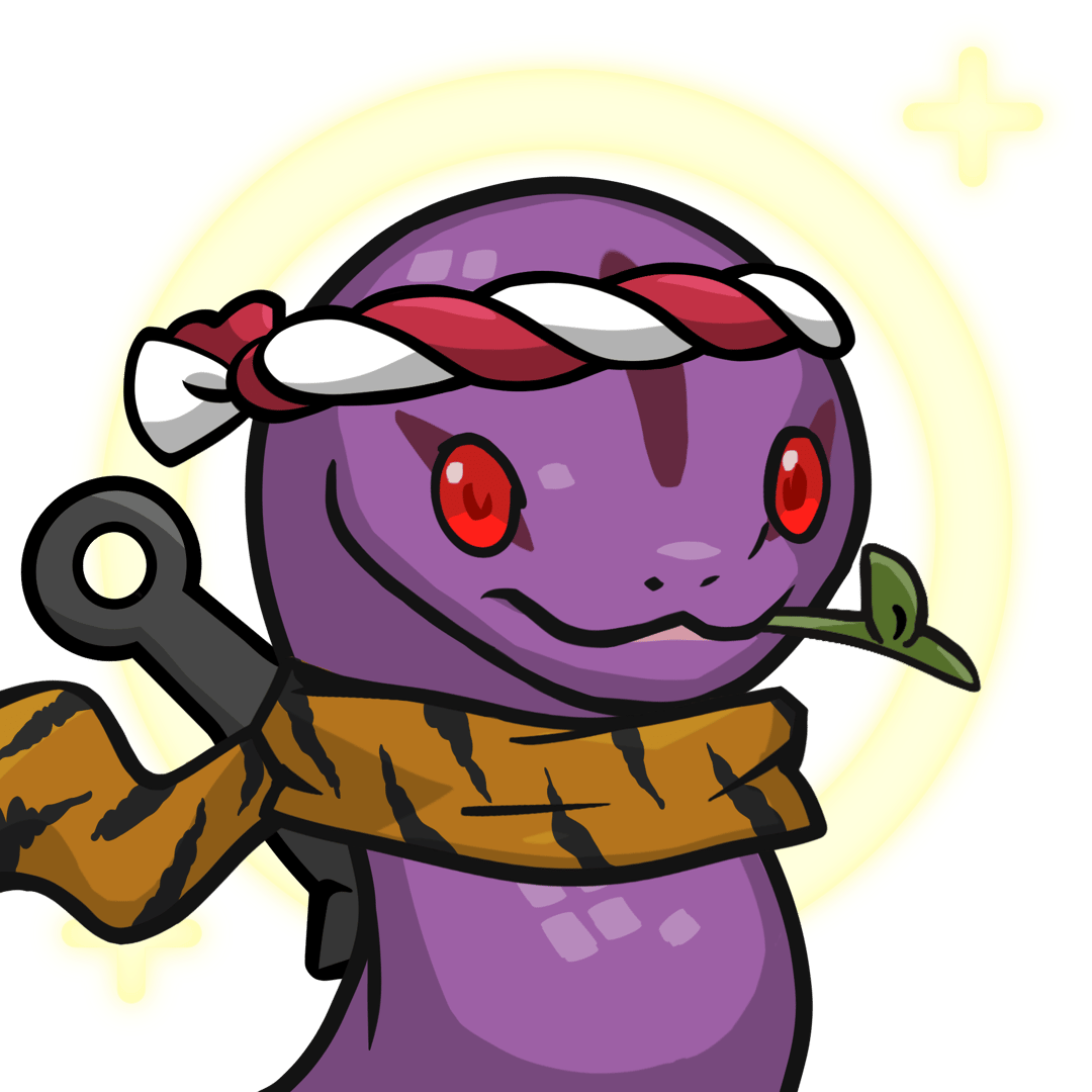 Orochi-Purple(leaf) #06575
