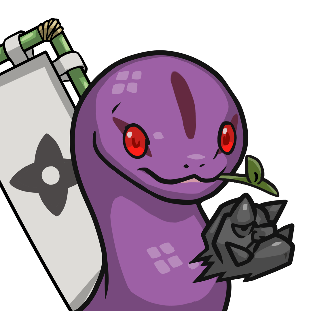 Orochi-Purple(leaf) #06768