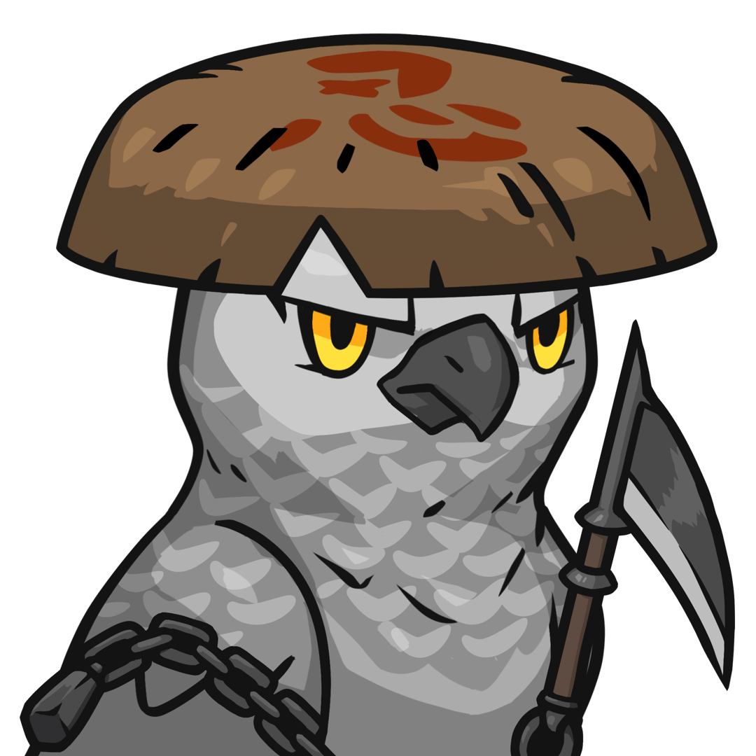 Narukami-Grey parrot #06998