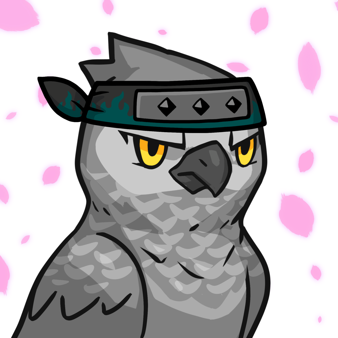 Narukami-Grey parrot #07395
