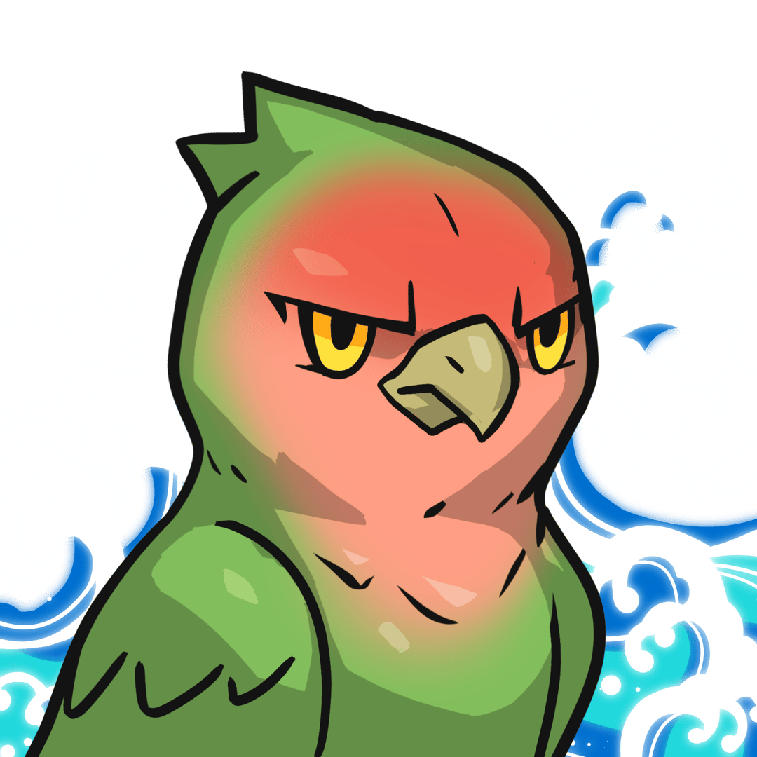 Narukami-Rosy-faced lovebird #07430