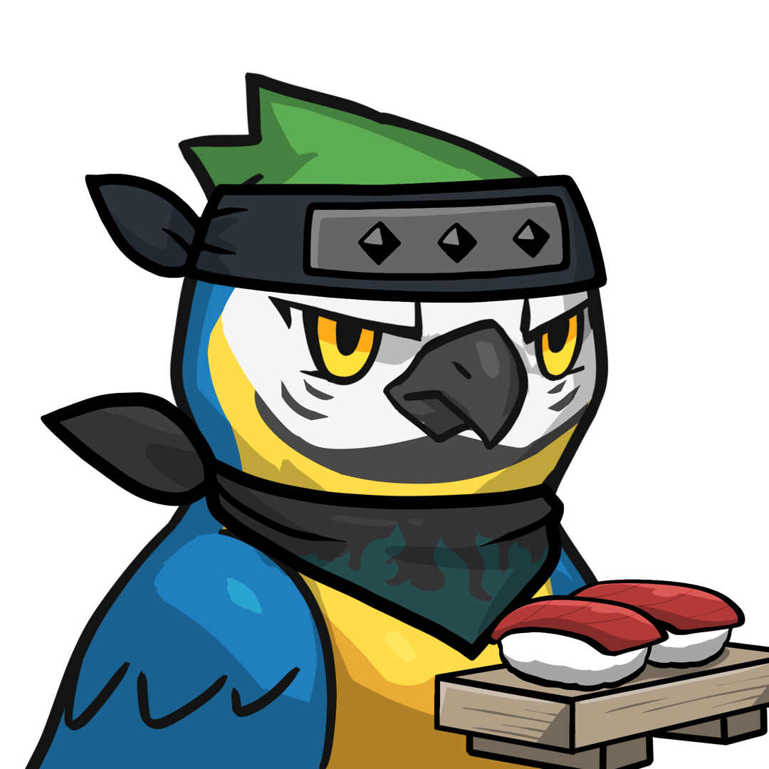 Narukami-Blue-and-white macaw #08019