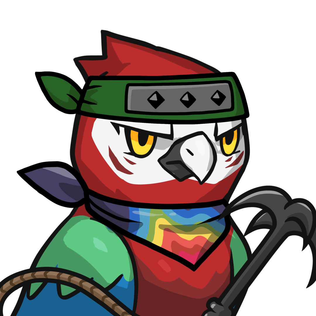 Narukami-Scarlet macaw #08043