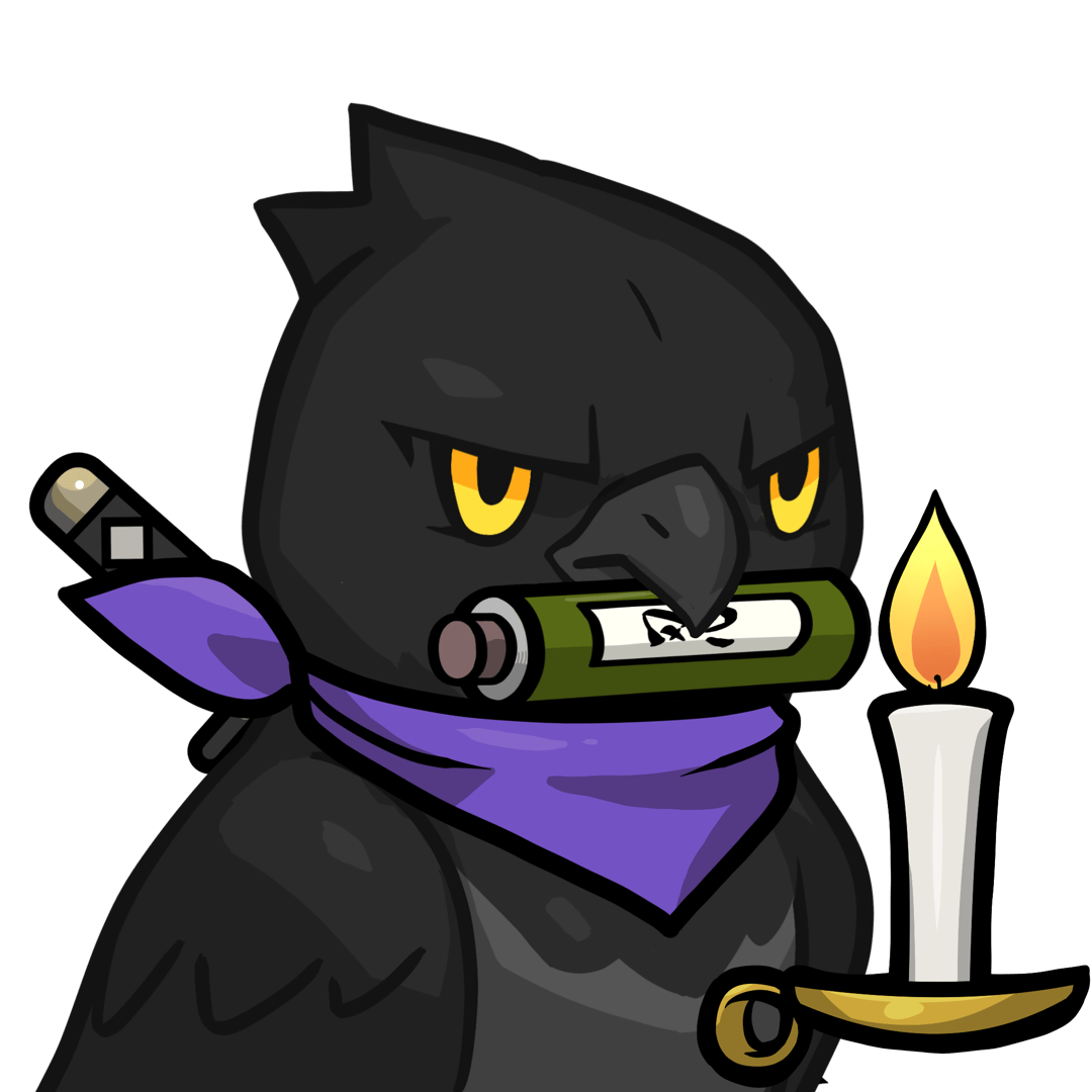 Narukami-Crow(scroll) #08108