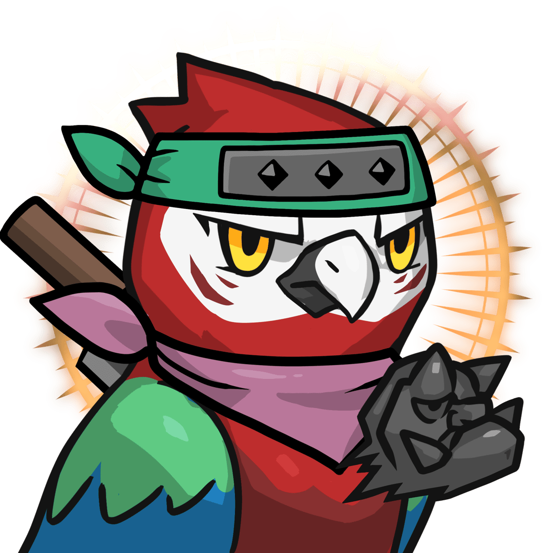Narukami-Scarlet macaw #08368