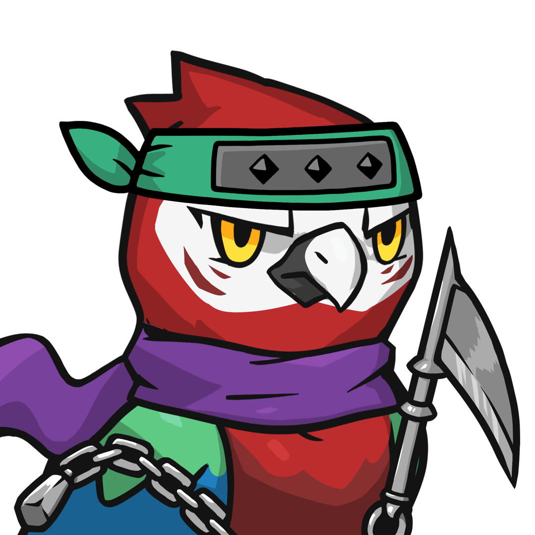 Narukami-Scarlet macaw #08554