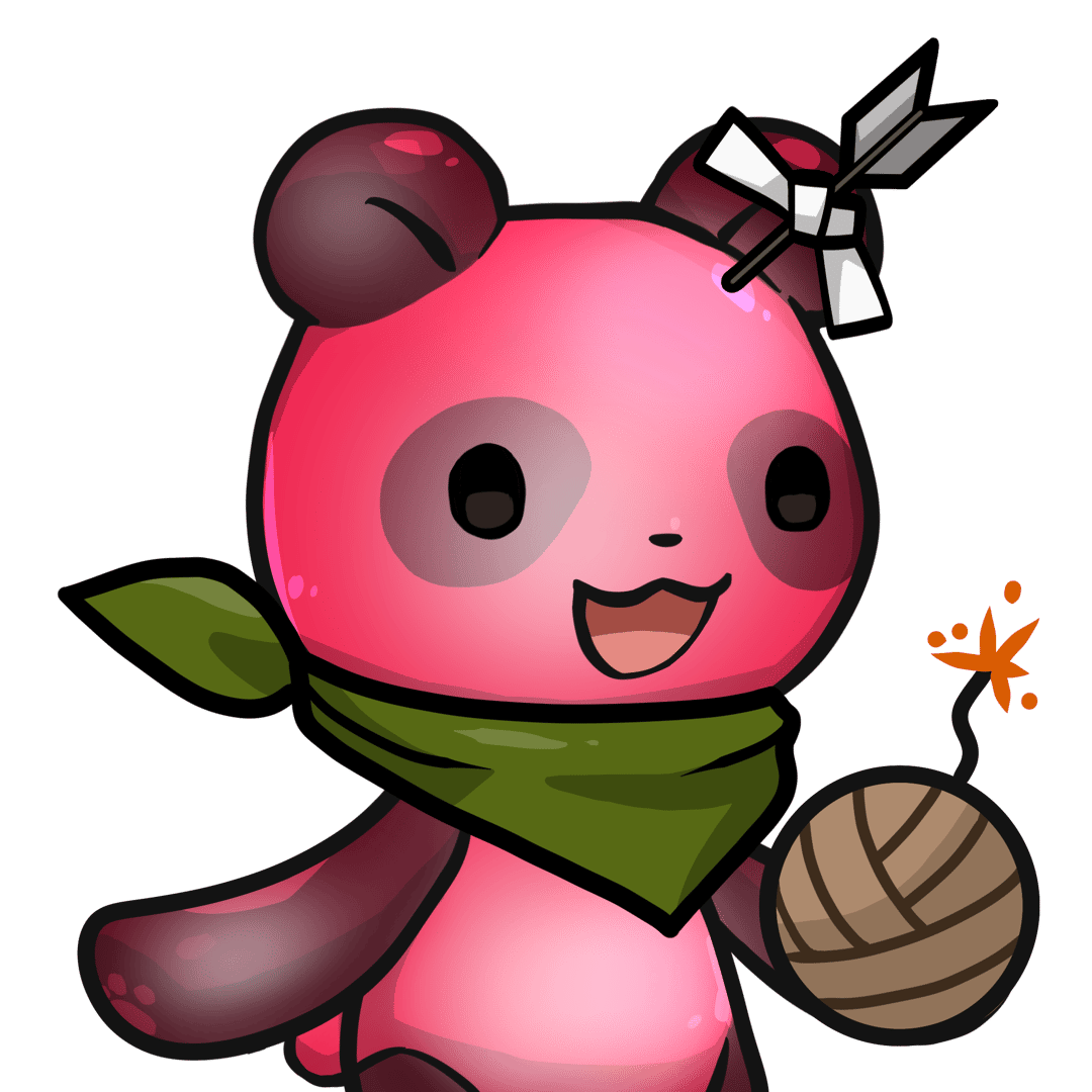 Leelee-Gummypanda-strawberry #00889