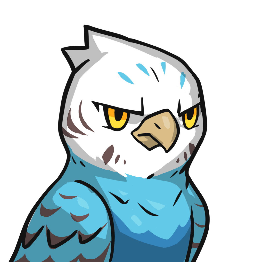 ［Locked］Narukami-Blue budgie #00009