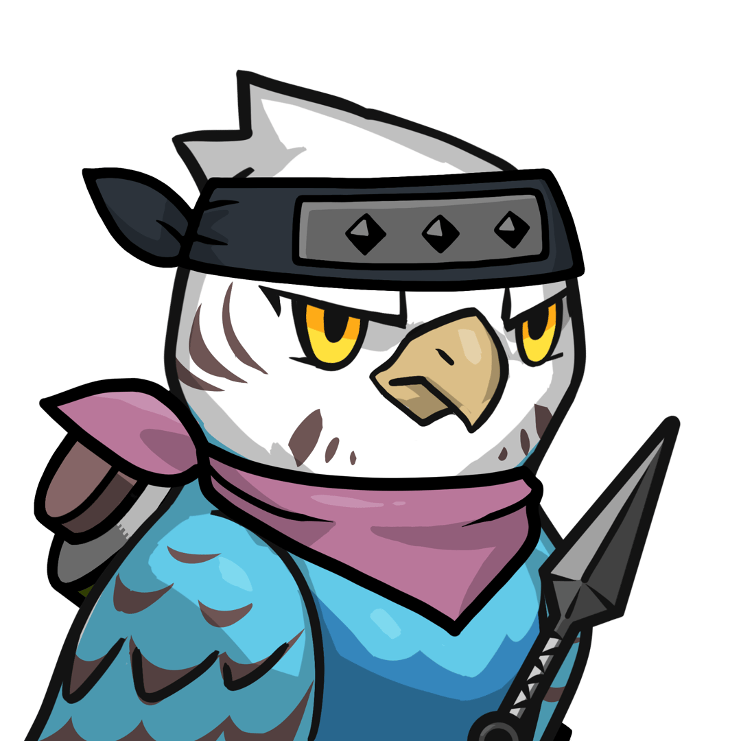 Narukami-Blue budgie #09063