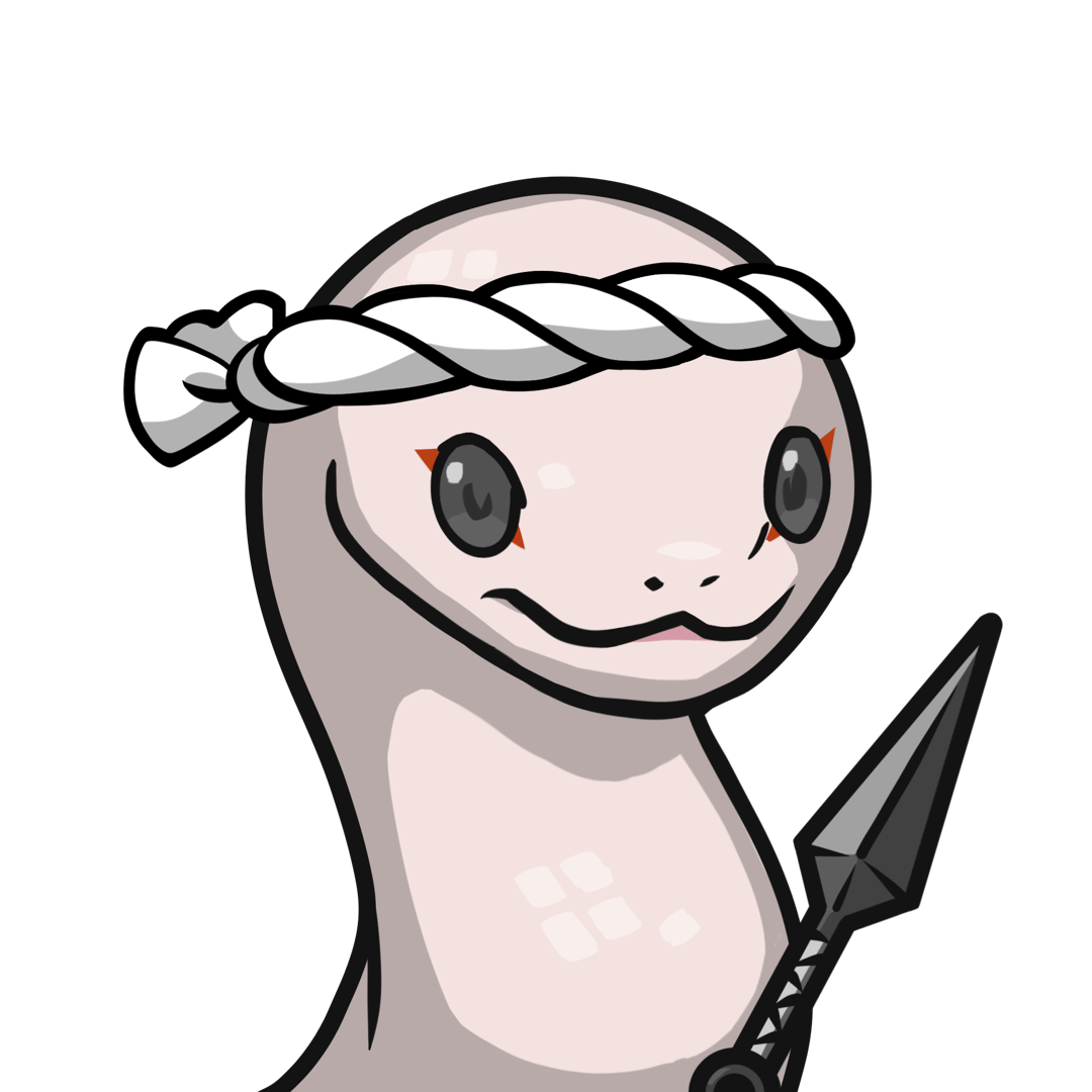 Orochi-Albino Japanese rat snake #09076