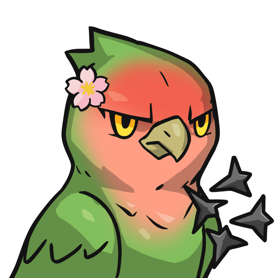 Narukami-Rosy-faced lovebird #09144