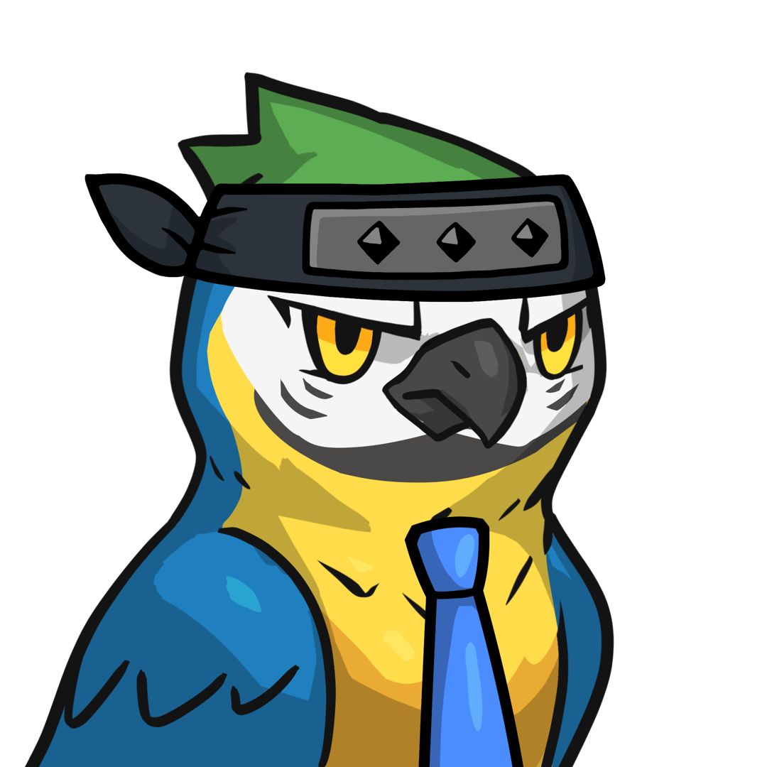 ［Locked］Narukami-Blue-and-white macaw #09218