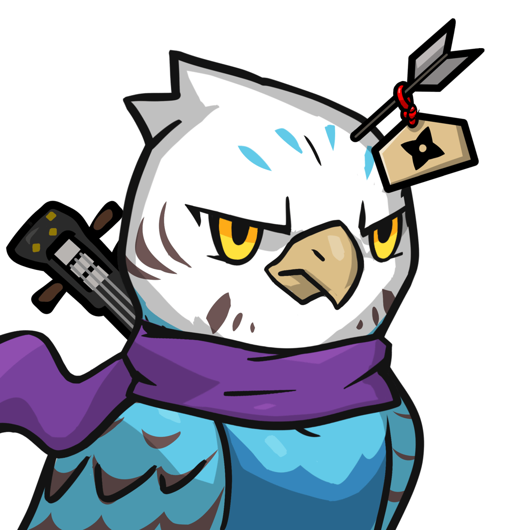 Narukami-Blue budgie #09221
