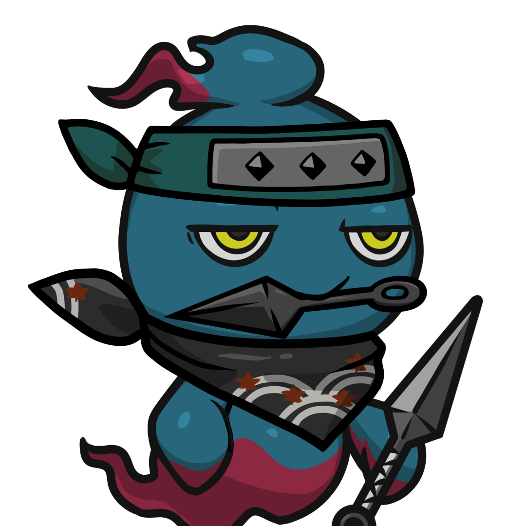 Mitama-Darkblue(kunai) #09355