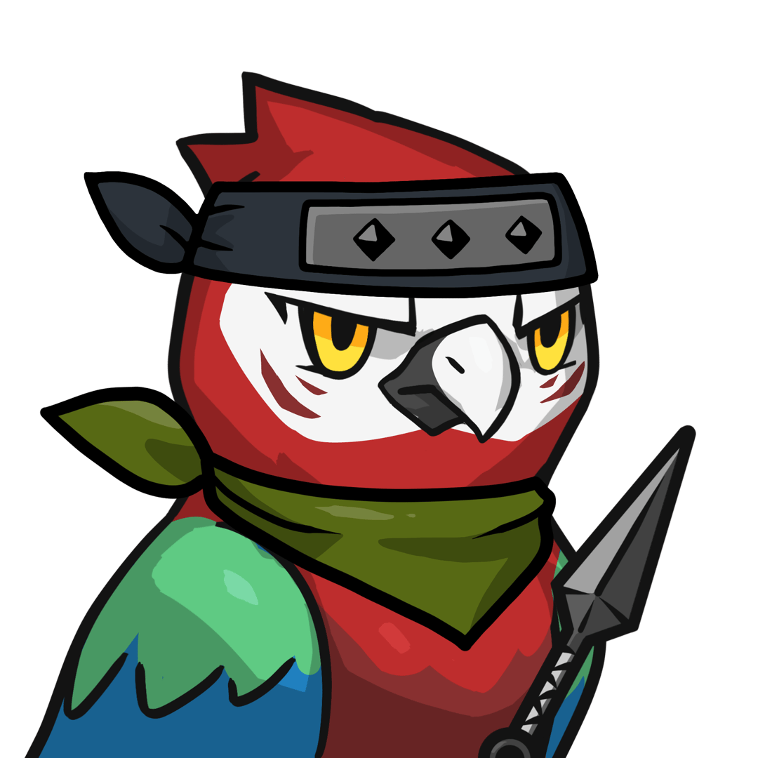 Narukami-Scarlet macaw #09445