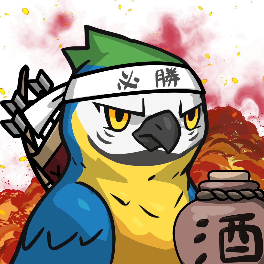 Narukami-Blue-and-white macaw #09587